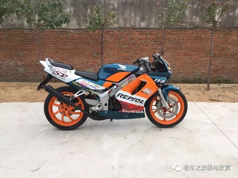经典老车欣赏本田nsr150sp版本