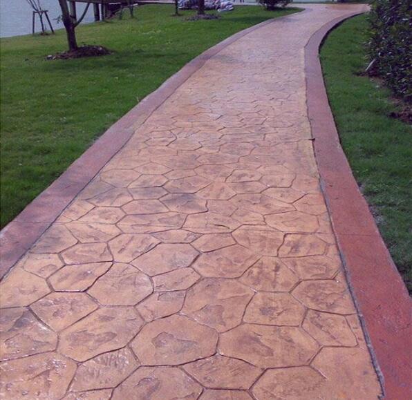 压模地坪灵感雕琢的艺术