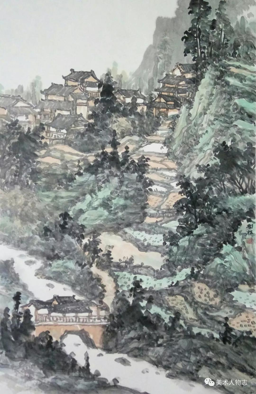 中国美术人物志2019百佳艺术家李树林