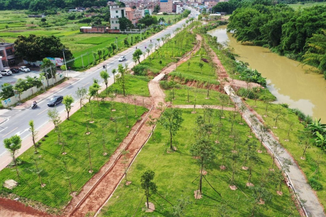 荒地变公园高要乐城镇美颜大变身