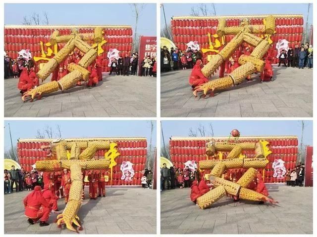 非遗印记易县摆字龙灯