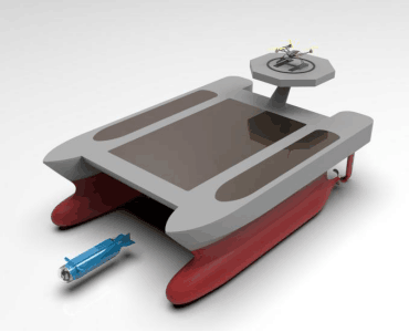 高效无轴磁悬浮轮缘驱动式螺旋桨多臂环抱式海上污油回收系统rhino3d