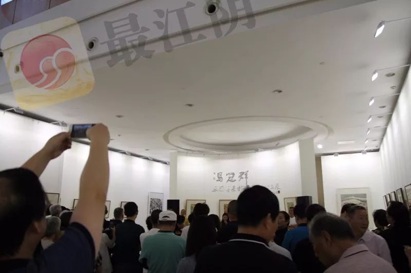 在江阴广电美术馆开幕,本次画展共展出作品80幅