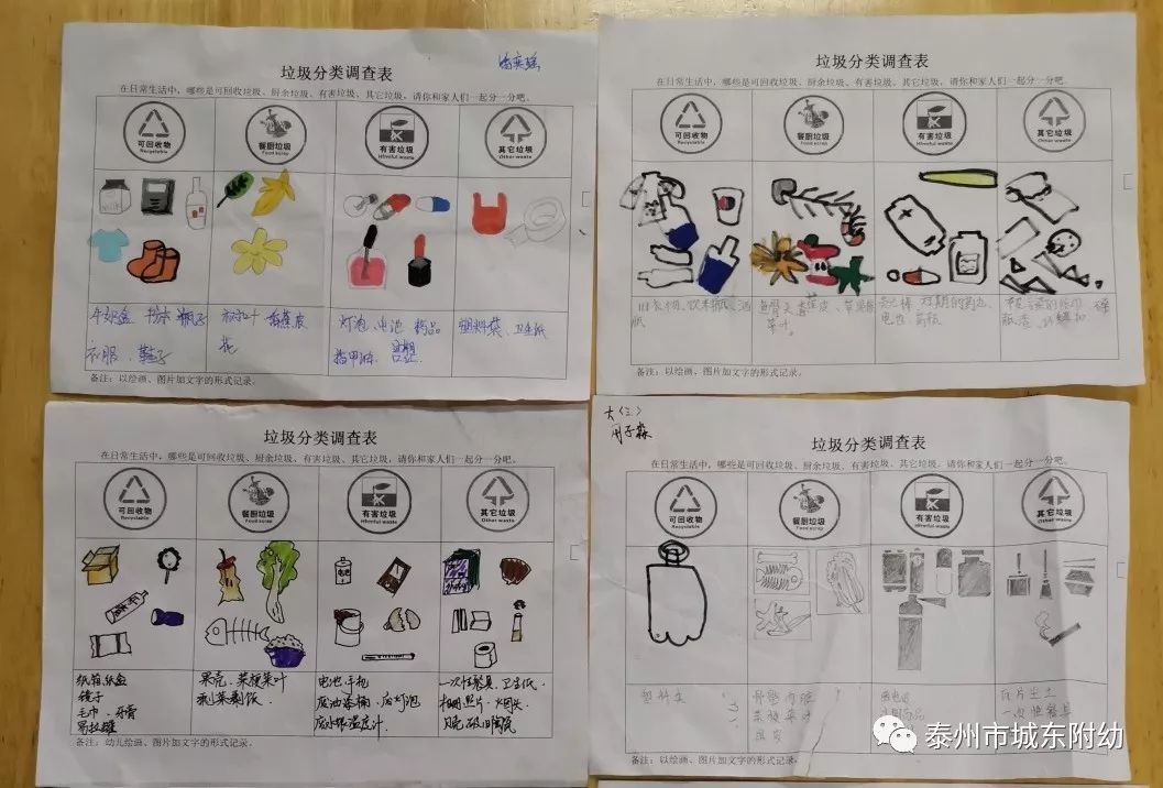 垃圾分类从我做起