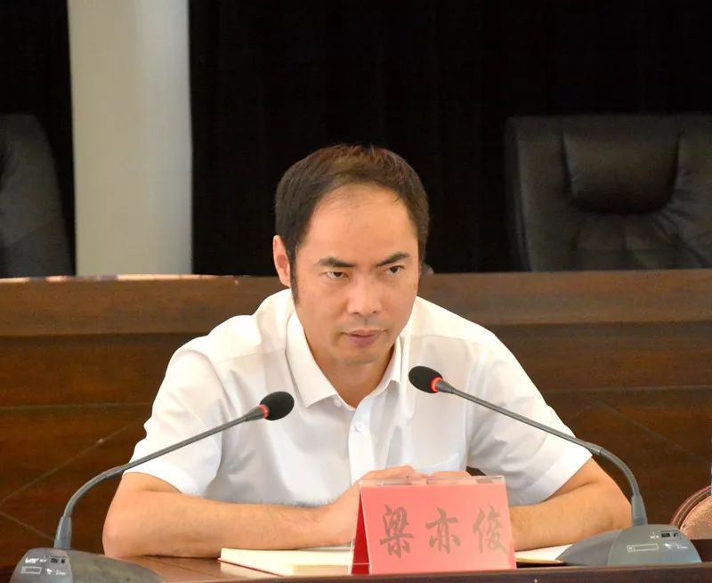 镇委副书记,镇长梁亦俊,镇分管领导,片区负责人,安委会和消安委成员