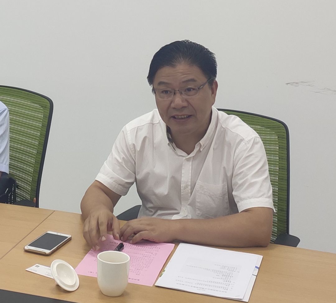 座谈会上,肖惠中局长一行详细了解台资企业泉州高品医学检验实验室