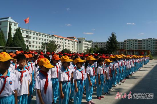 靖远县2019年全国科普日启动仪式在乌兰小学启幕
