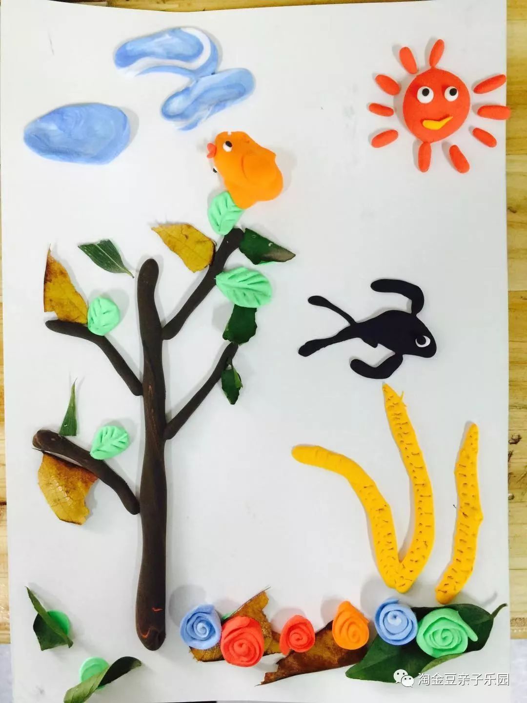 好主意让我们开动脑筋制作属于自己的独特的秋叶粘贴画吧