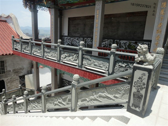 当代石材栏杆惠安石雕栏杆常见应用场所收集分享