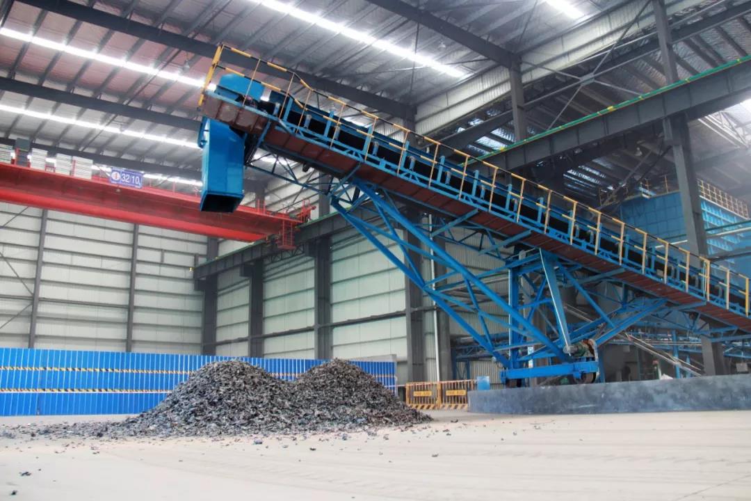 三明城市资源循环利用基地项目正式竣工投产_废钢