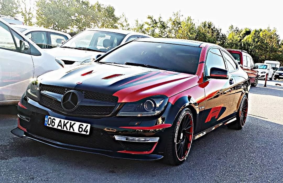 灵感与启发奔驰w204instagram改装集