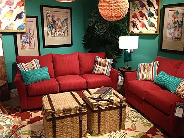 红配绿不好看土俗丑乡村风腔调软装