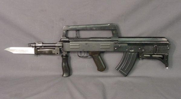 国产86无托步枪北方工业将其发扬光大研制成为一种外贸枪