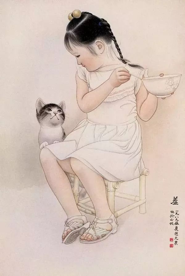 赵无畏工笔画真美