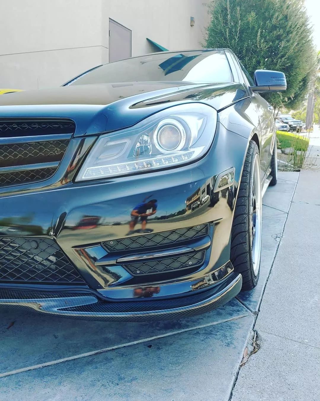 灵感与启发奔驰w204instagram改装集