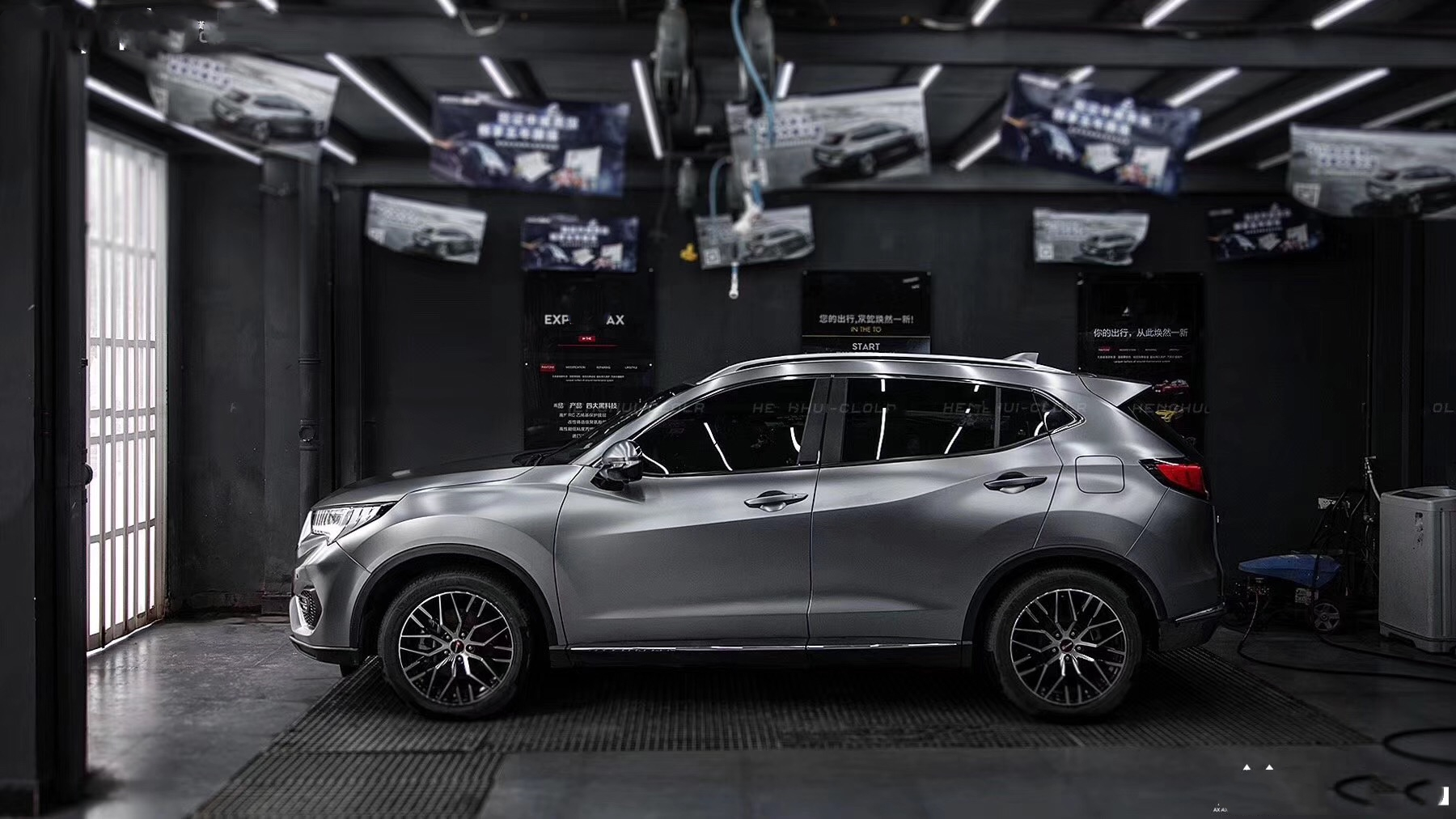 讴歌cdx改色电光银钛灰成色满满质感爆棚