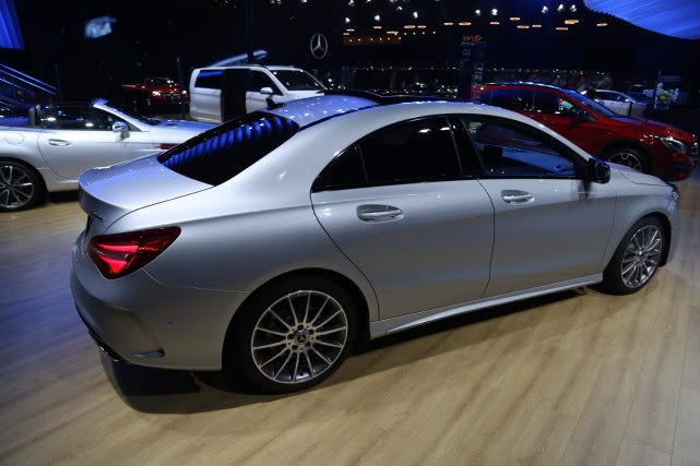 奔驰cla2204matic实拍将亮相深圳十一车展