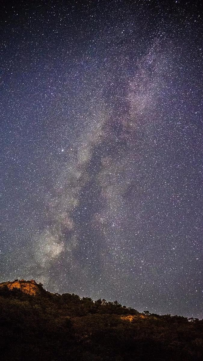 欣赏最美银河的季节已经到来.