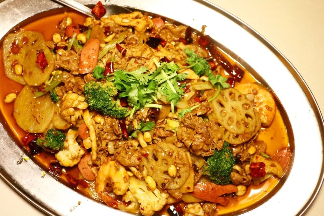 什锦麻辣香锅 $32.