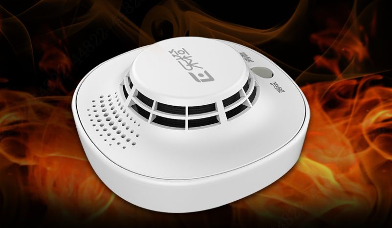 乐橙无线烟感探测器防患于未"燃"!_火灾