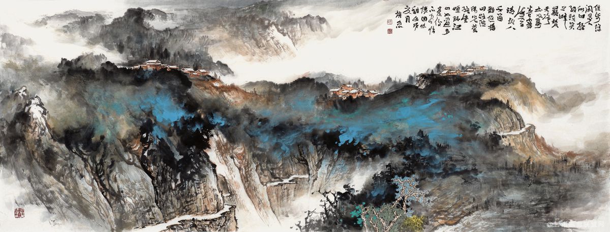 王培忠我和我的祖国大境界2019当代中国书画名家庆祝新中国成立70周年