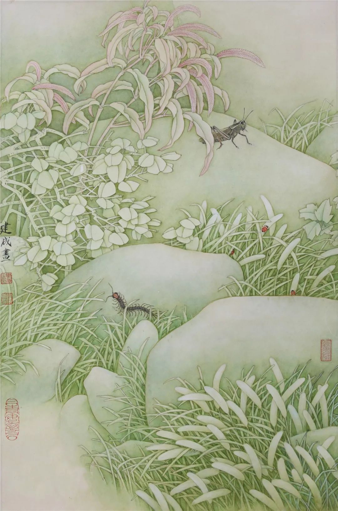 莫建成是故乡的山水滋养了自己的艺术70幅