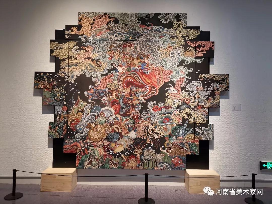 第十三届全国美术作品展壁画展在河南省美术馆隆重开幕