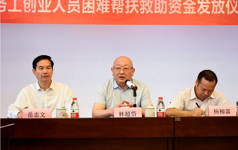 北京桂籍卫生医药界联谊会会长林超岱在讲话中表示,联谊会一直用实际