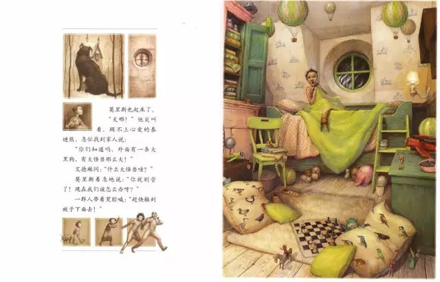 top100 【世界经典绘本】no.29 大黑狗