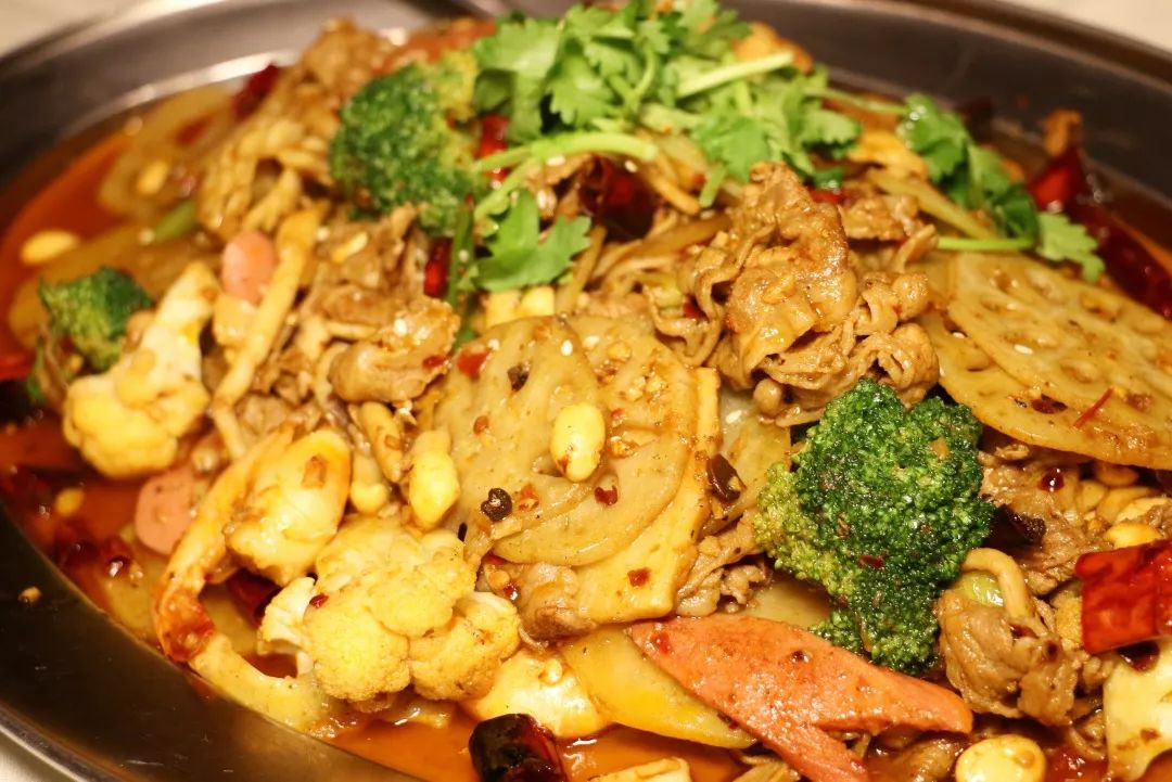 什锦麻辣香锅 $32.