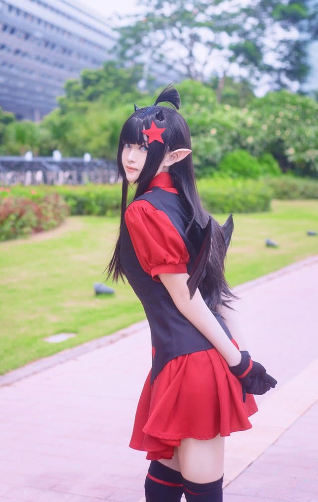 cos:凹凸世界,小恶魔装凯莉