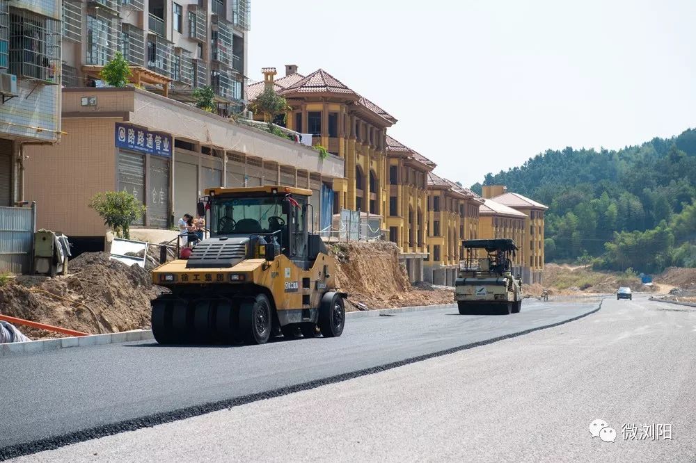 浏阳城区又有一条道路即将通车大道通衢看一座城的交通崛起