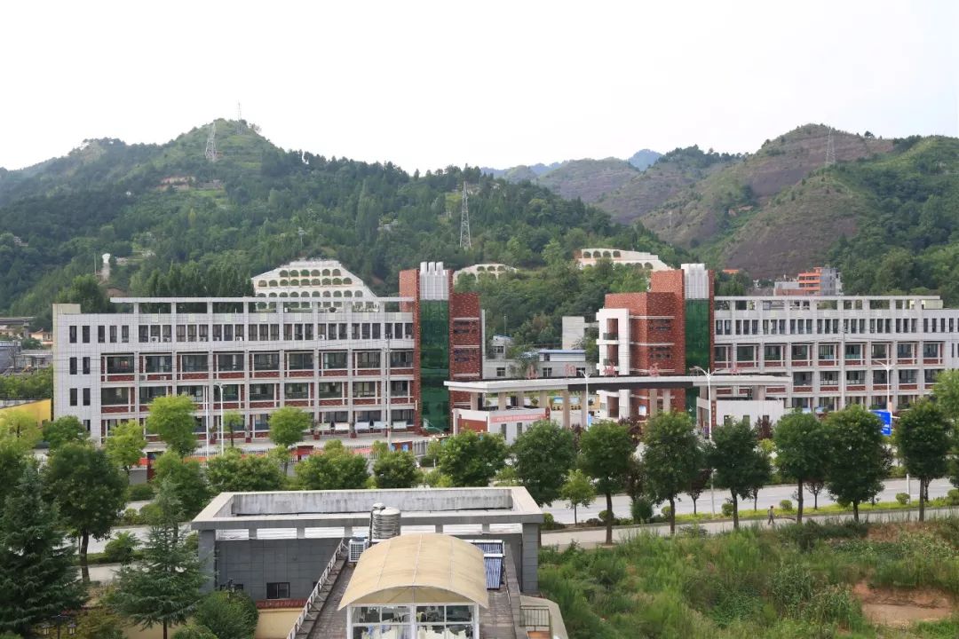 山阳城区二小山阳三幼山阳二幼漫川中学的仿古门楼姬家河小学户塬中学