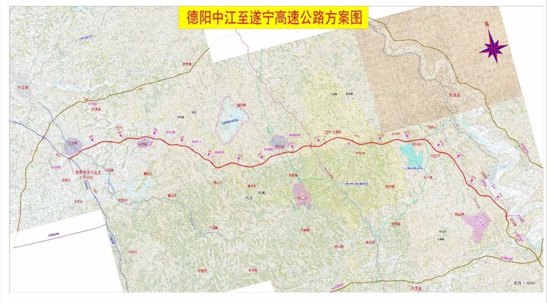 中江县三环路规划图图片
