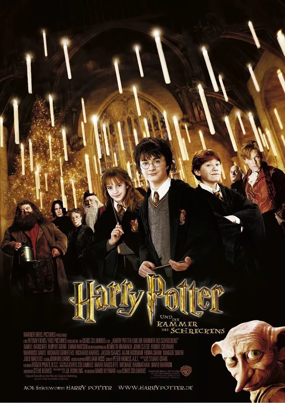 儿童电影之夜丨哈利波特2消失的密室harrypotterandthechamberof