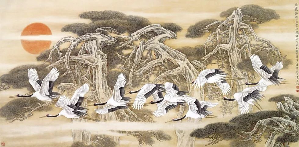 莫建成是故乡的山水滋养了自己的艺术70幅