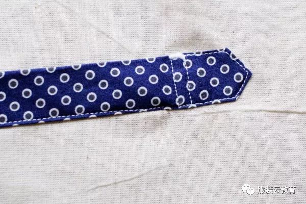 超详细衬衫宝剑头袖衩的制作