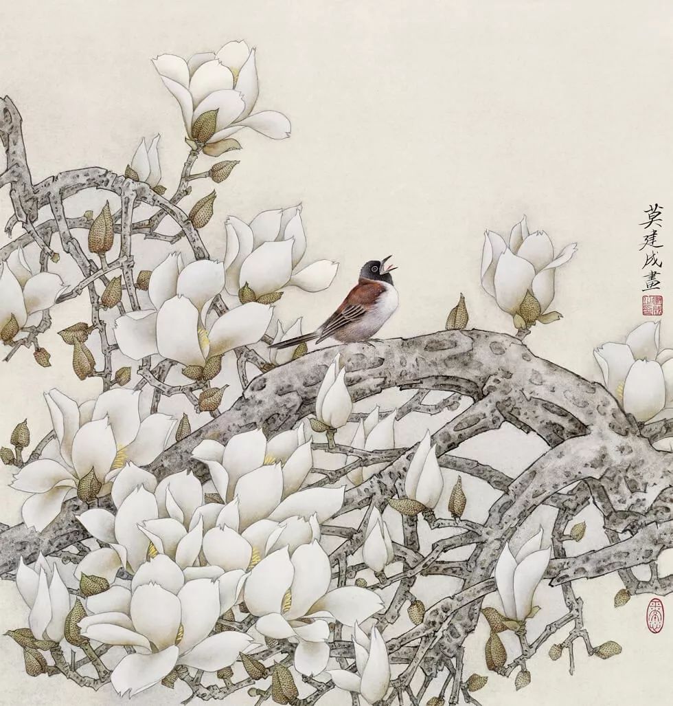 莫建成是故乡的山水滋养了自己的艺术70幅