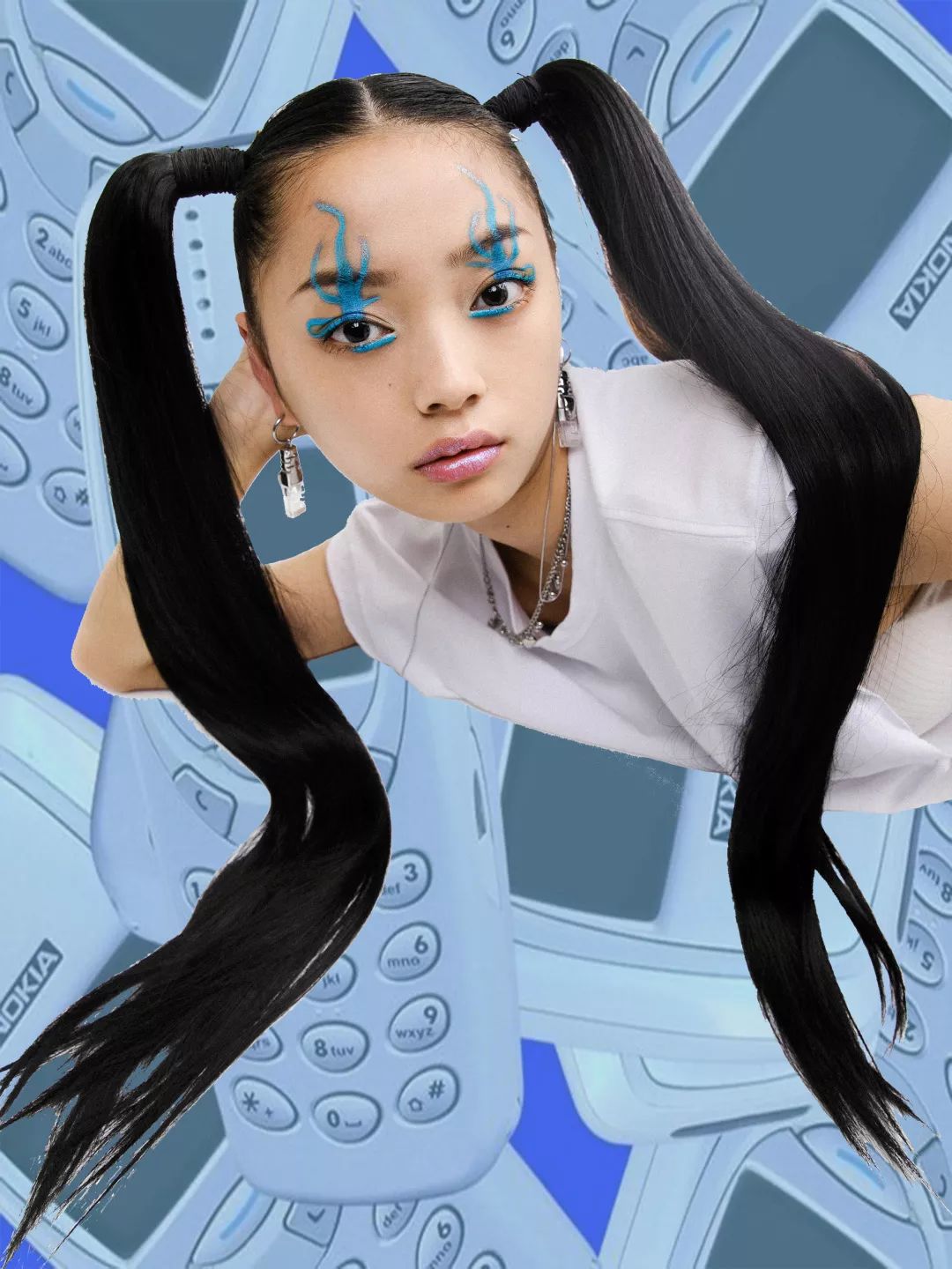 你妆啥一颗蓝色的涩谷辣妹