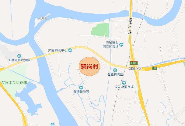鸦岗村位于广州市白云区石门街,村东与滘心村,朝阳村为邻,南与石门