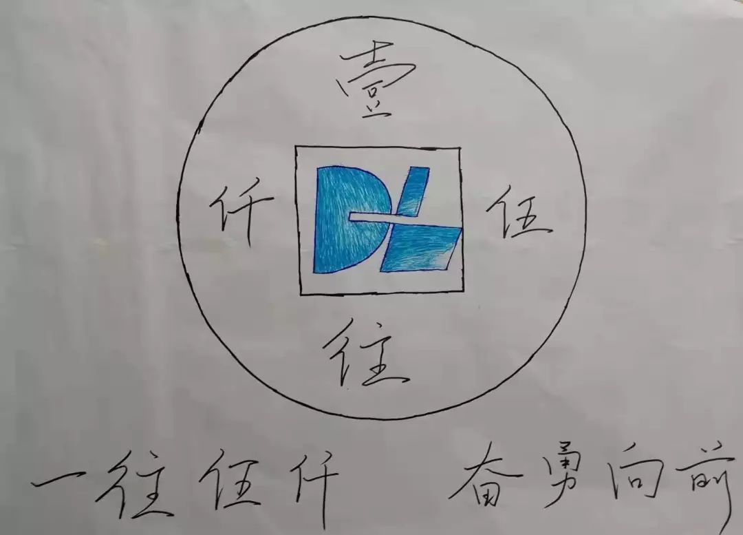 寓意:我们组的组徽整体采用了圆形方孔钱这样一个传统的元素,在此基础