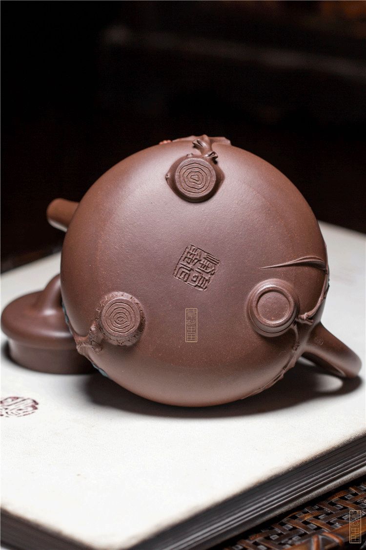 观|《叁友石瓢》高旭峰_紫砂