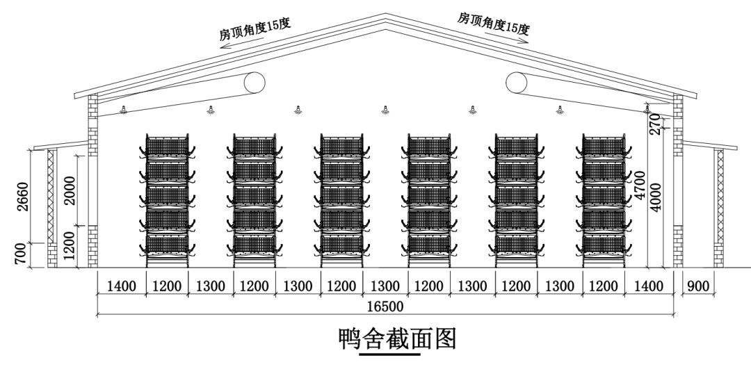 低成本鸭舍设计图图片