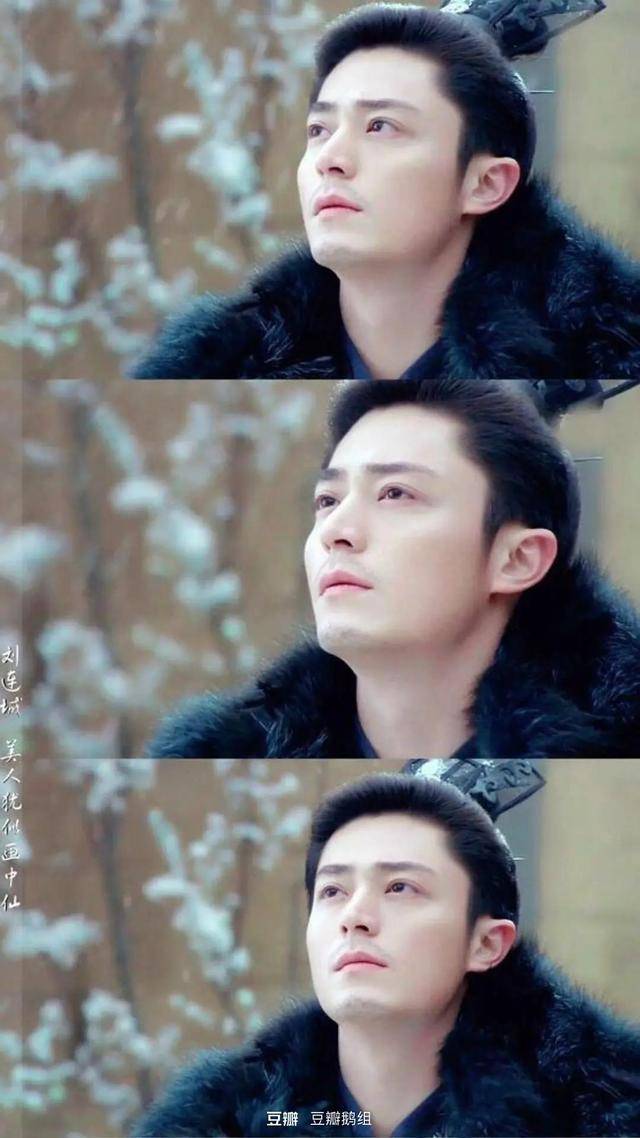 严屹宽早期颜值不如霍建华,脸又肿又大,侧脸看着很虐