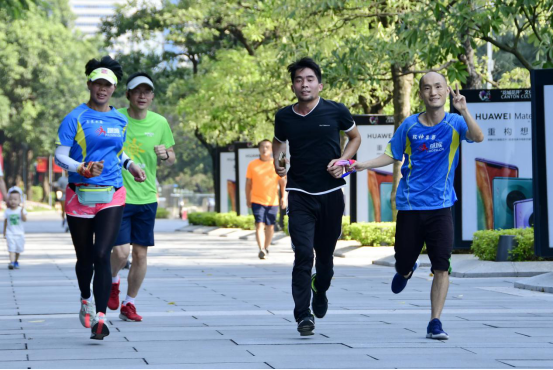 無障礙freerunning全城聯跑第一期與廣州跑族有愛起跑