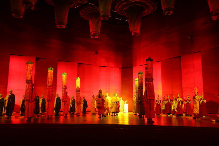 《又见五台山》2019年度预演,遇见文殊菩萨遇见你_演出