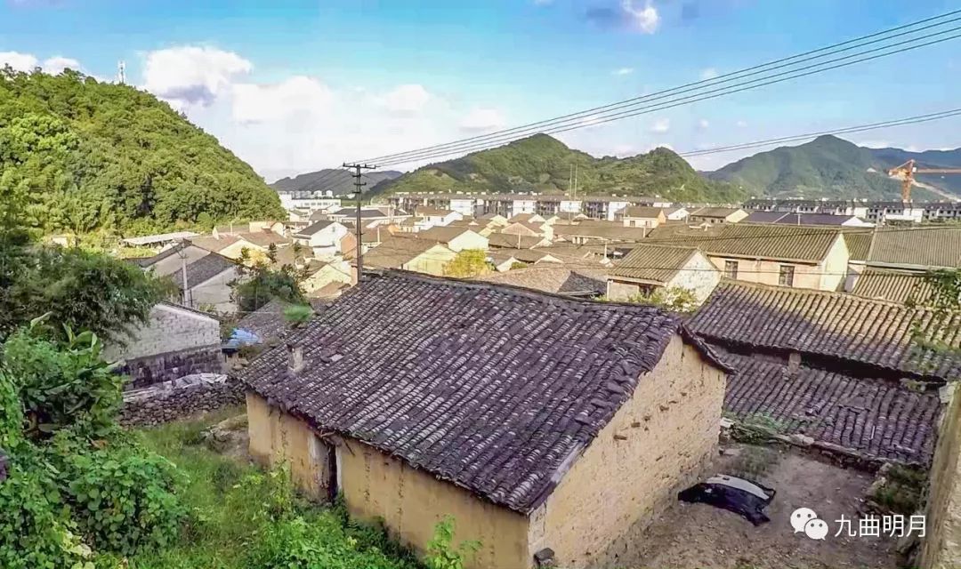 溪口沙堤村曾被日军烧光的山村