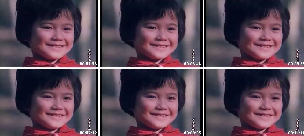 她是童星出身,早在1979年,她就参演了电影《竹》,童年时候的俞飞鸿