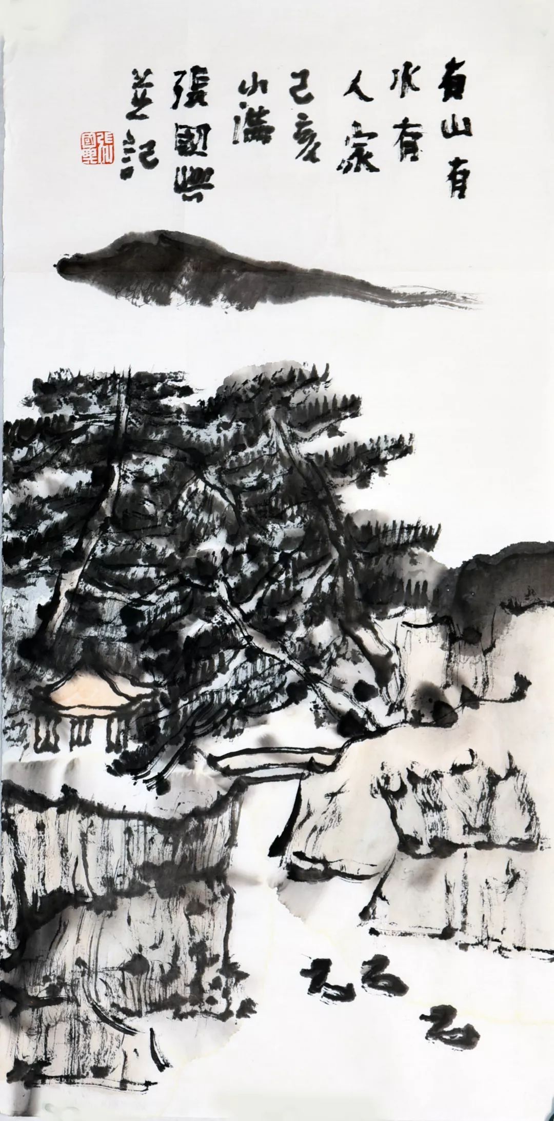 艺术惠民 | 张国兴:中国山水画笔墨的写意精神_作品