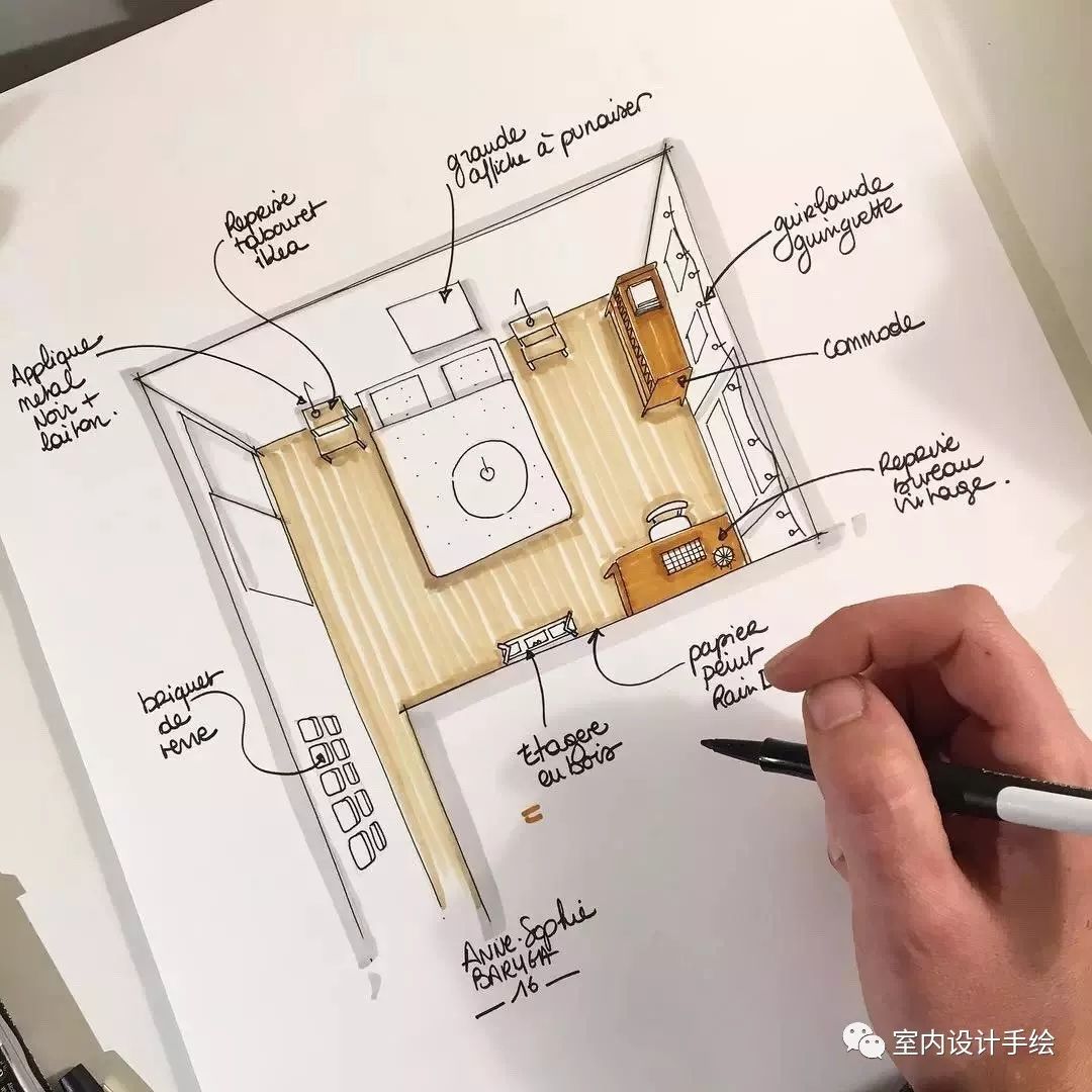 看这里室内手绘轴测图分享
